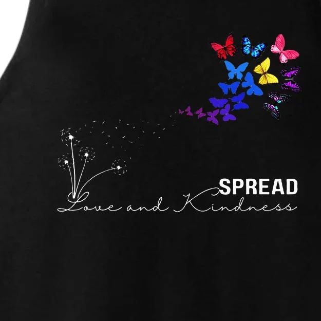 Spread Love & Kindness Summer Ladies Tri-Blend Wicking Tank