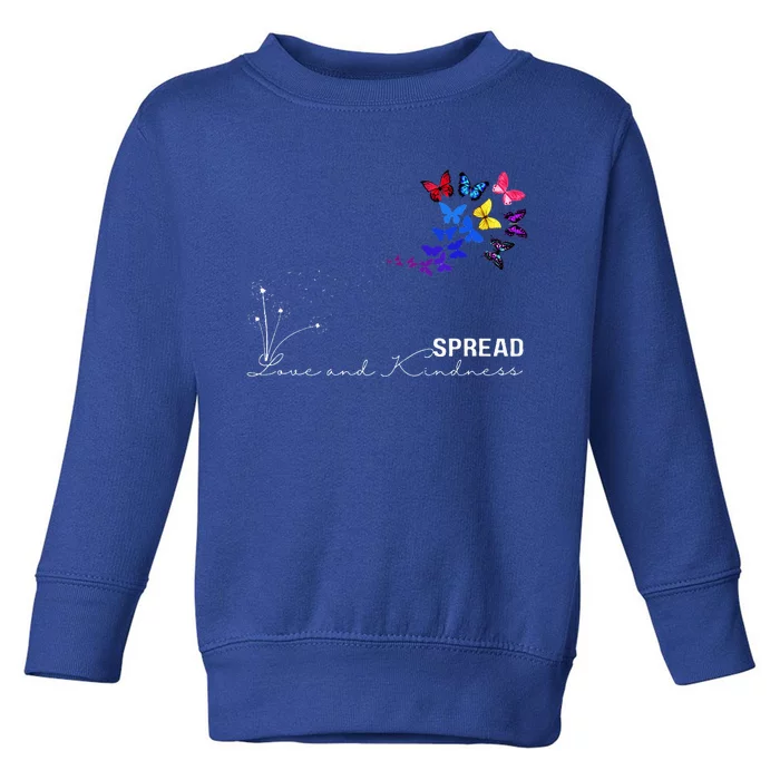 Spread Love & Kindness Summer Toddler Sweatshirt