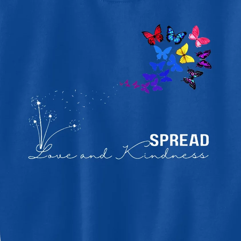 Spread Love & Kindness Summer Kids Sweatshirt