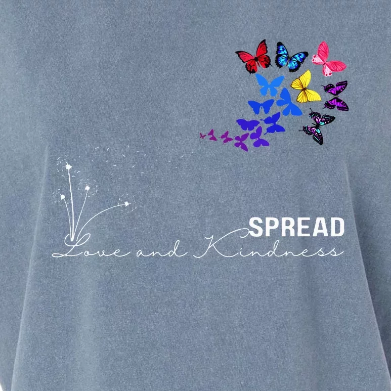 Spread Love & Kindness Summer Garment-Dyed Women's Muscle Tee