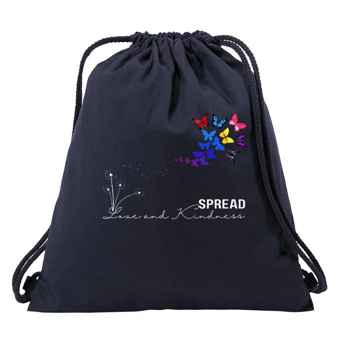 Spread Love & Kindness Summer Drawstring Bag