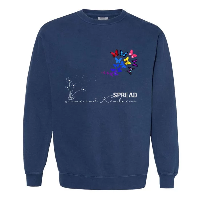 Spread Love & Kindness Summer Garment-Dyed Sweatshirt