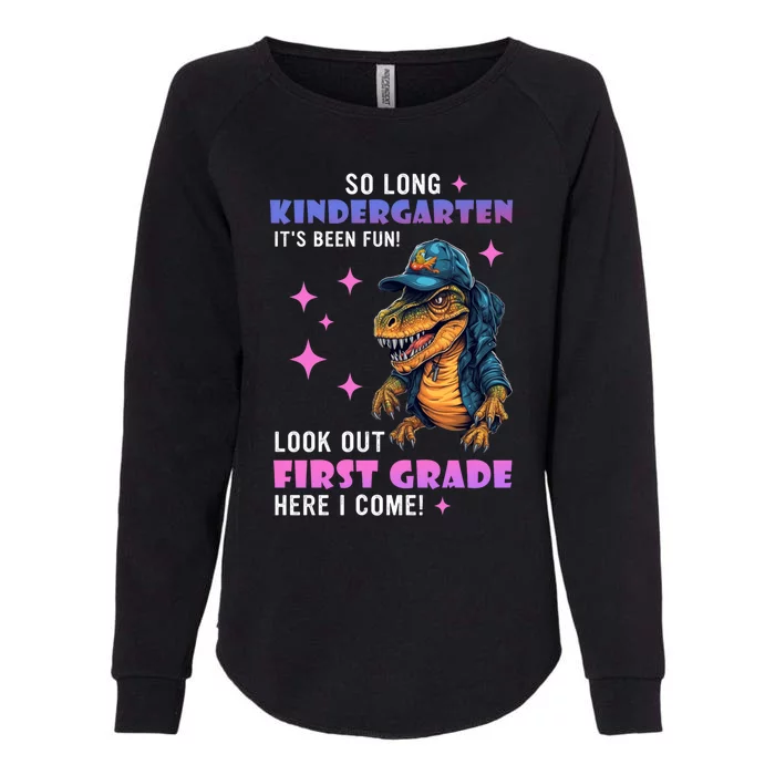 So Long Kindergarten Its Been Fun! Funny Kindergarten Meaningful Gift Womens California Wash Sweatshirt