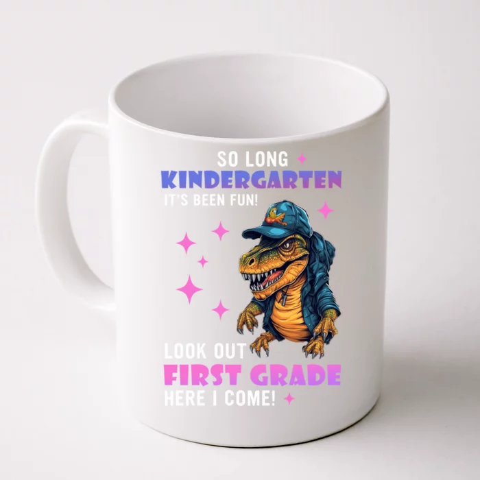 So Long Kindergarten Its Been Fun! Funny Kindergarten Meaningful Gift Front & Back Coffee Mug