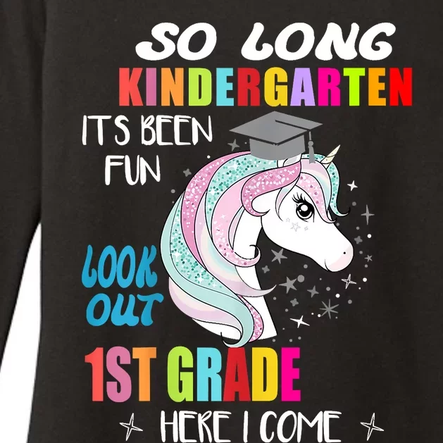 So Long Kindergarten 1st Grade Here I Come Graduation Womens CVC Long Sleeve Shirt