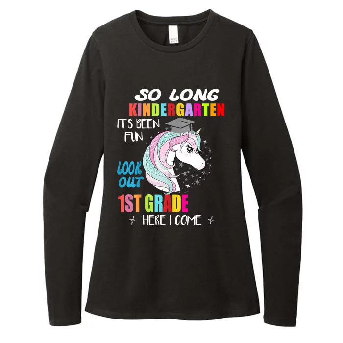 So Long Kindergarten 1st Grade Here I Come Graduation Womens CVC Long Sleeve Shirt