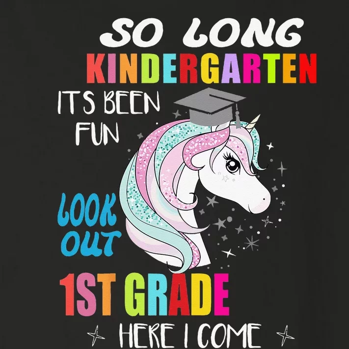 So Long Kindergarten 1st Grade Here I Come Graduation Toddler Long Sleeve Shirt