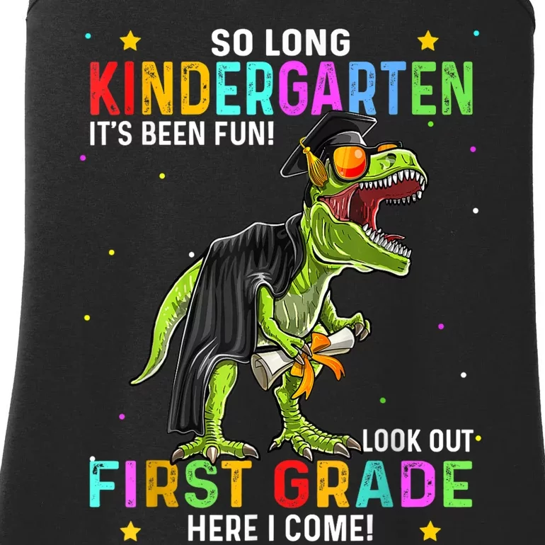 So Long Kindergarten Graduation Class Of Dinosaur Ladies Essential Tank