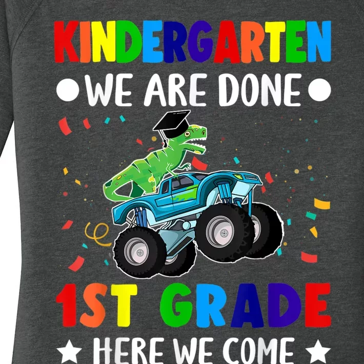 So Long Kindergarten Graduation Class Of Dinosaur Women's Perfect Tri Tunic Long Sleeve Shirt