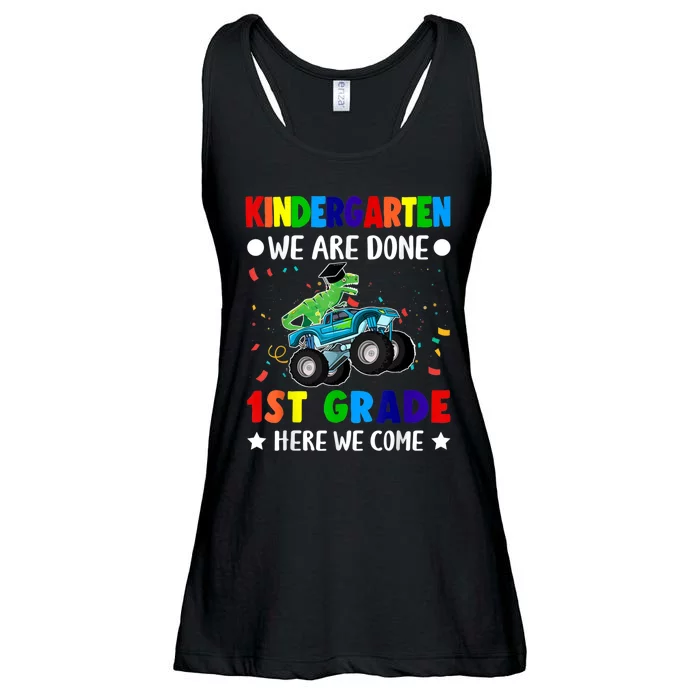 So Long Kindergarten Graduation Class Of Dinosaur Ladies Essential Flowy Tank