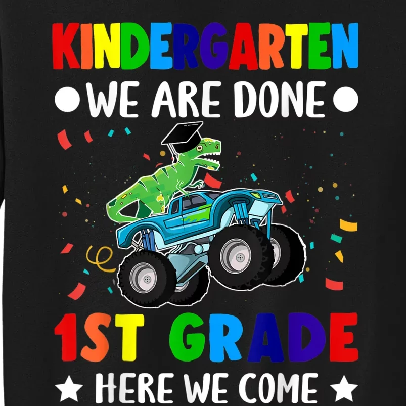 So Long Kindergarten Graduation Class Of Dinosaur Tall Sweatshirt