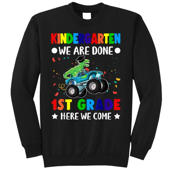 So Long Kindergarten Graduation Class Of Dinosaur Tall Sweatshirt