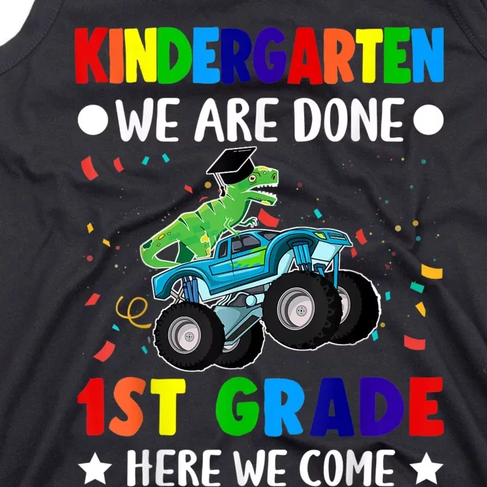 So Long Kindergarten Graduation Class Of Dinosaur Tank Top