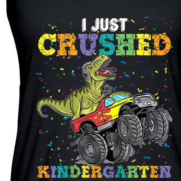 So Long Kindergarten Graduation Class Of Dinosaur Ladies Essential Flowy Tank