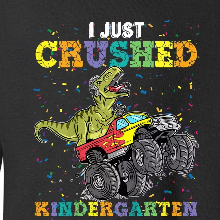 So Long Kindergarten Graduation Class Of Dinosaur Toddler Sweatshirt