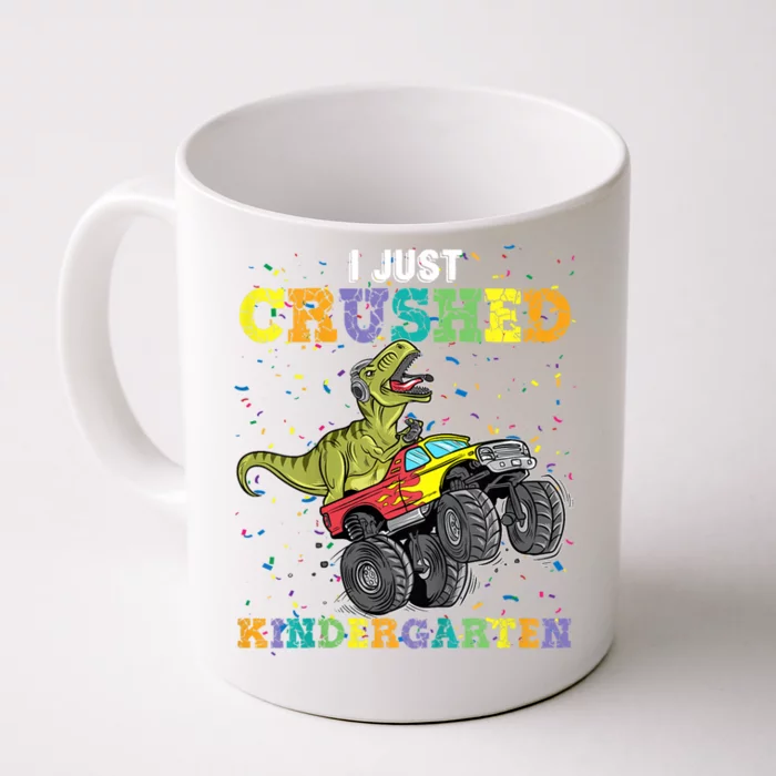 So Long Kindergarten Graduation Class Of Dinosaur Front & Back Coffee Mug