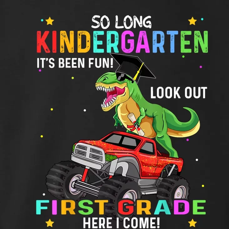 So Long Kindergarten Graduation Class Of Dinosaur Toddler Hoodie