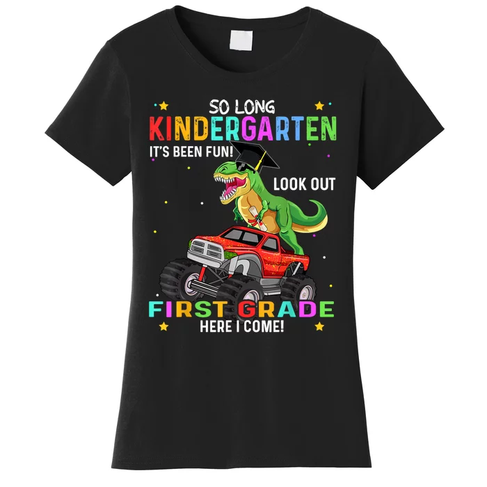 So Long Kindergarten Graduation Class Of Dinosaur Women's T-Shirt