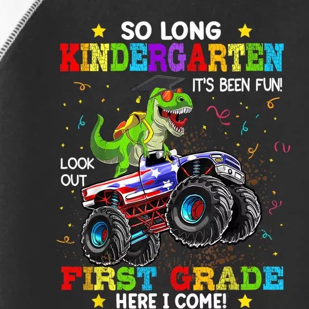 So Long Kindergarten Graduation Class Of Dinosaur Toddler Fine Jersey T-Shirt