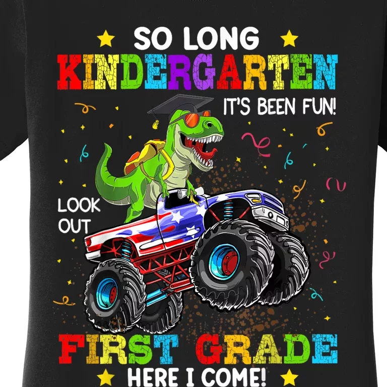 So Long Kindergarten Graduation Class Of Dinosaur Women's T-Shirt