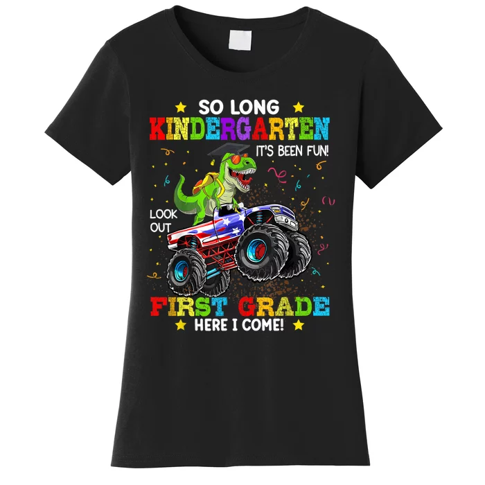 So Long Kindergarten Graduation Class Of Dinosaur Women's T-Shirt