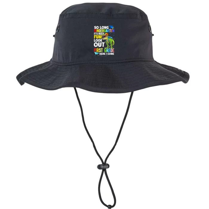 So Long Kindergarten Graduation Class Of Dinosaur Legacy Cool Fit Booney Bucket Hat