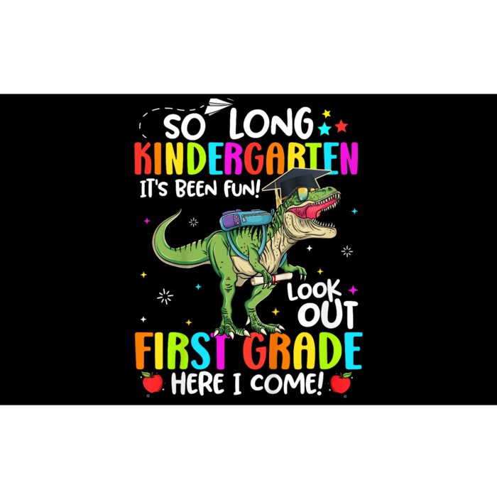 So Long Kindergarten Graduation Class Of Dinosaur Bumper Sticker