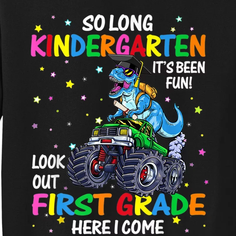 So Long Kindergarten Graduation Class Of Dinosaur Sweatshirt