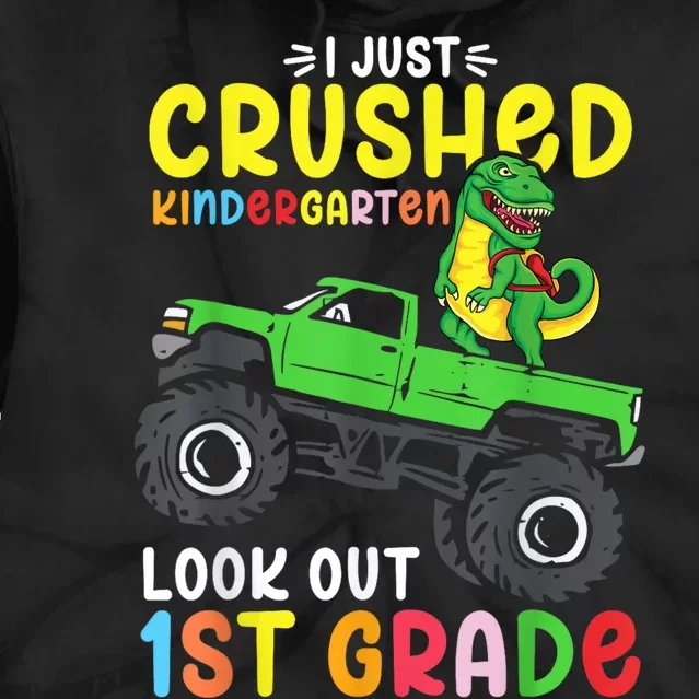 So Long Kindergarten Graduation Class Of Dinosaur Tie Dye Hoodie