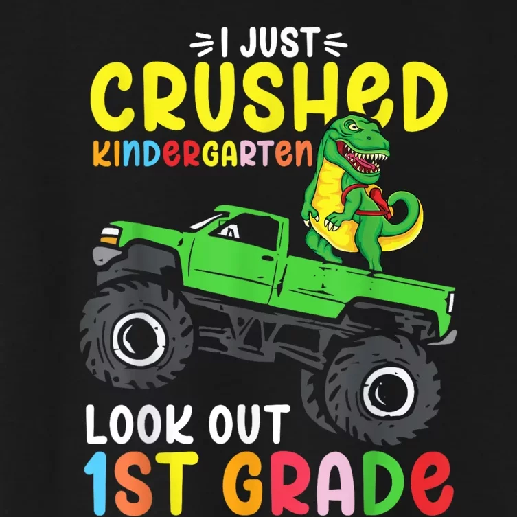 So Long Kindergarten Graduation Class Of Dinosaur Women's Crop Top Tee