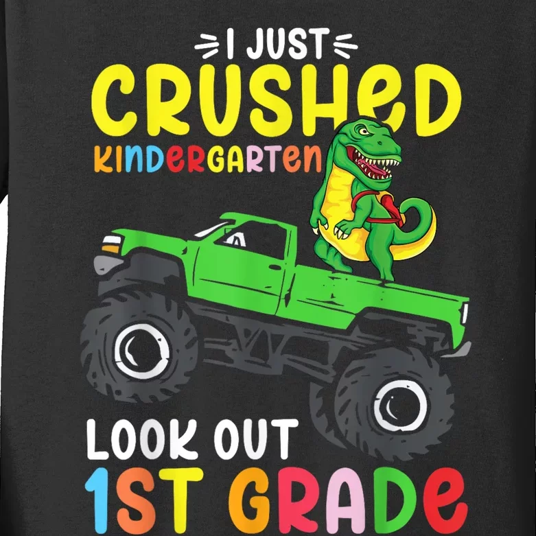 So Long Kindergarten Graduation Class Of Dinosaur Kids Long Sleeve Shirt