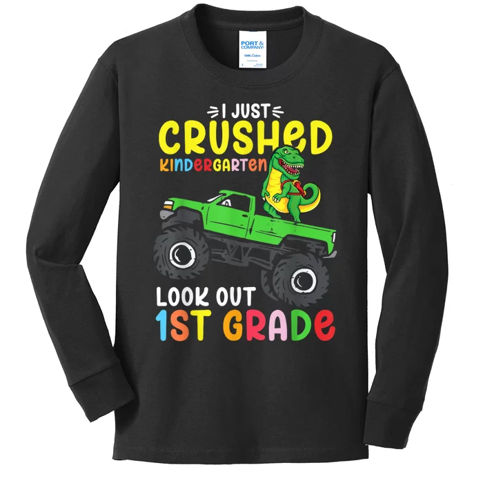 So Long Kindergarten Graduation Class Of Dinosaur Kids Long Sleeve Shirt