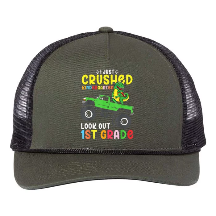 So Long Kindergarten Graduation Class Of Dinosaur Retro Rope Trucker Hat Cap