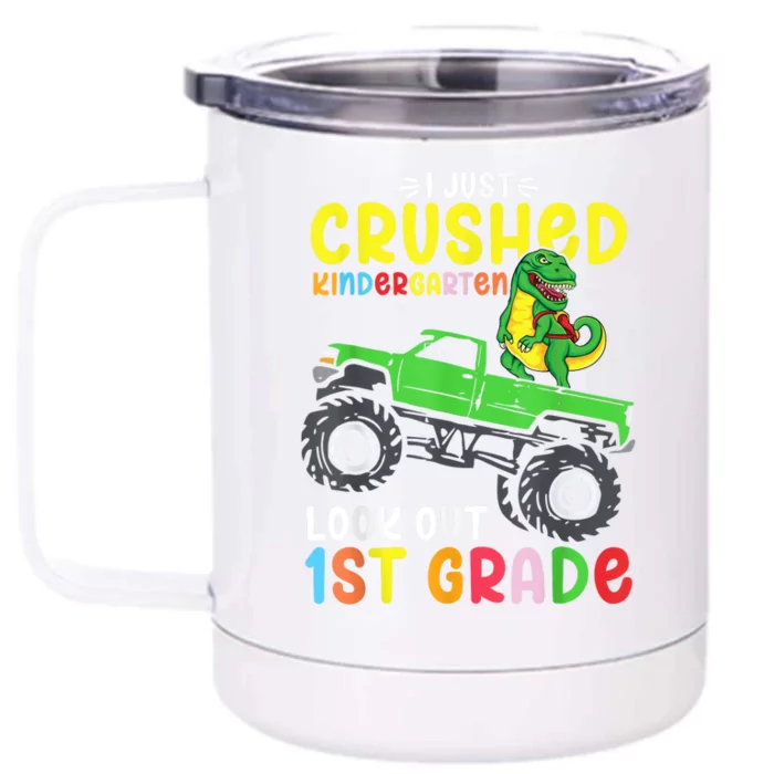 So Long Kindergarten Graduation Class Of Dinosaur Front & Back 12oz Stainless Steel Tumbler Cup