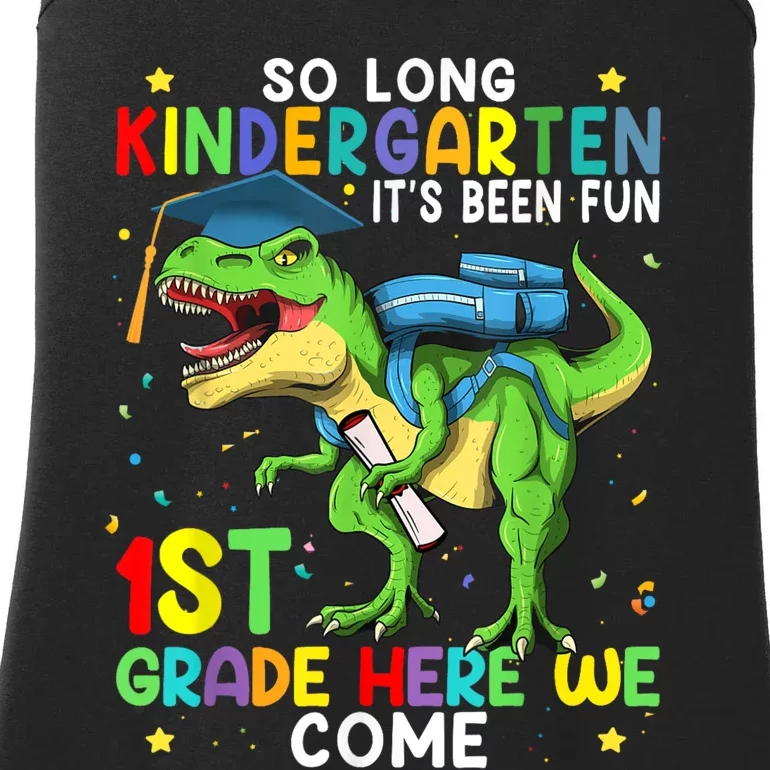 So Long Kindergarten Graduation Class Of Dinosaur Ladies Essential Tank