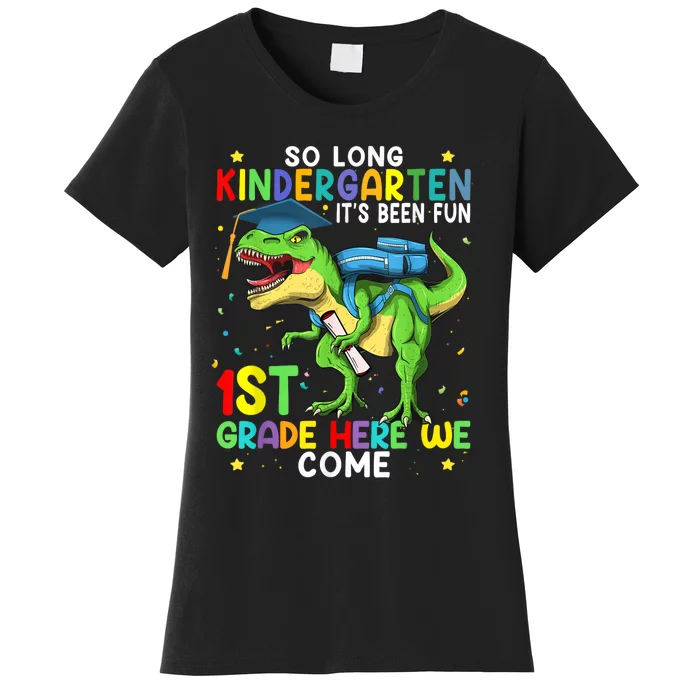 So Long Kindergarten Graduation Class Of Dinosaur Women's T-Shirt