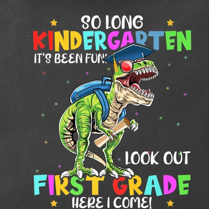 So Long Kindergarten Graduation Class Of Dinosaur Zip Tote Bag