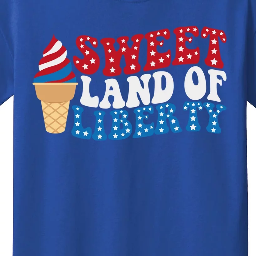 Sweet Land Liberty 4th Of July / Funny Independence Usa Day Meaningful Gift Kids T-Shirt