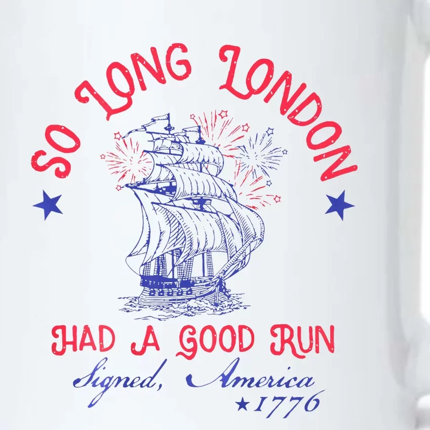 So Long London Had A Good Run Black Color Changing Mug