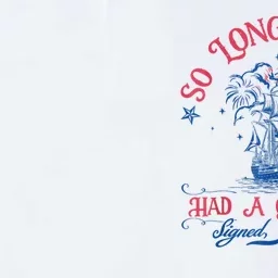 So Long London Had A Good Run Funny 4th Of July Softstyle Adult Sport Polo