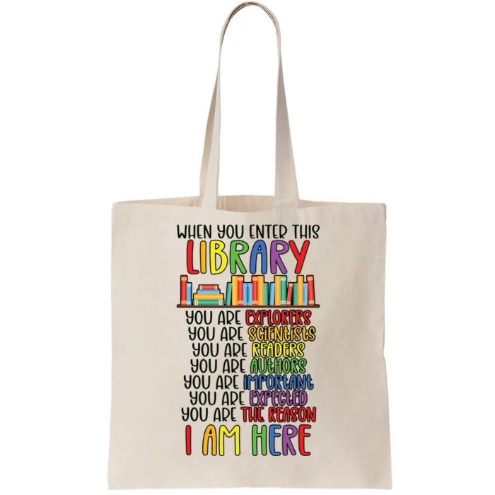 School Librarian Library Worker Appreciation Tote Bag