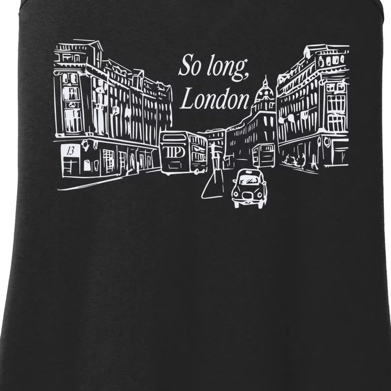 So Long London The T.O.R.T.U.R.E.D Poets Department Ladies Essential Tank