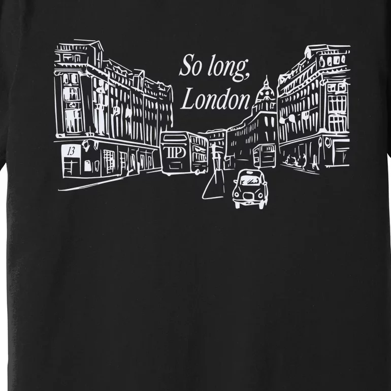 So Long London The T.O.R.T.U.R.E.D Poets Department Premium T-Shirt