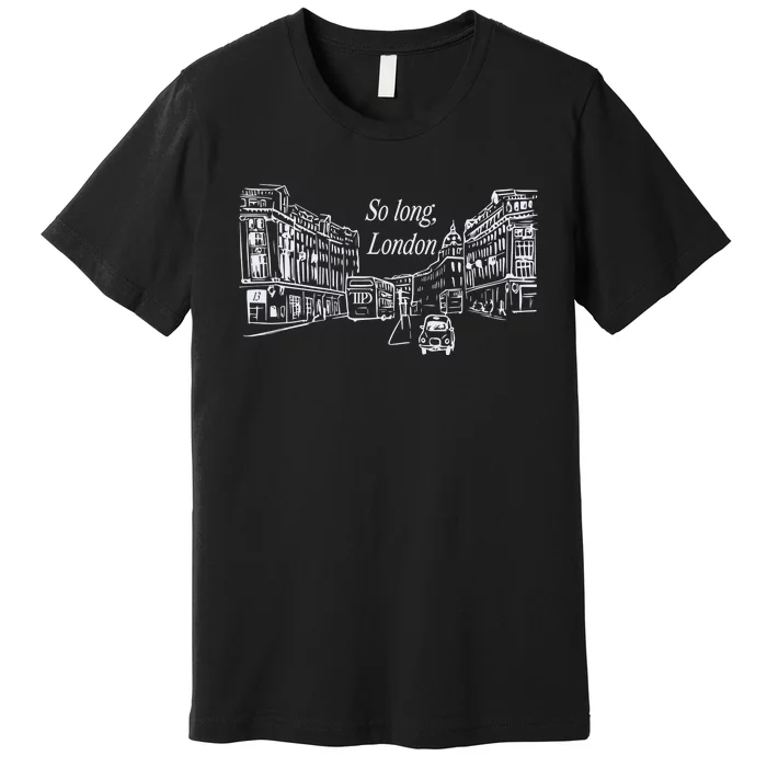 So Long London The T.O.R.T.U.R.E.D Poets Department Premium T-Shirt