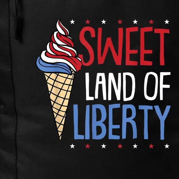 Sweet Land Liberty 4th Of July Cool Patriotic American Daily Commute Backpack