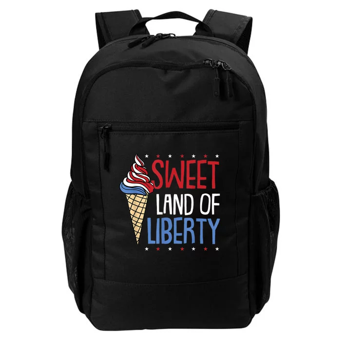 Sweet Land Liberty 4th Of July Cool Patriotic American Daily Commute Backpack