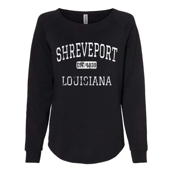 Shreveport Louisiana LA Vintage Womens California Wash Sweatshirt