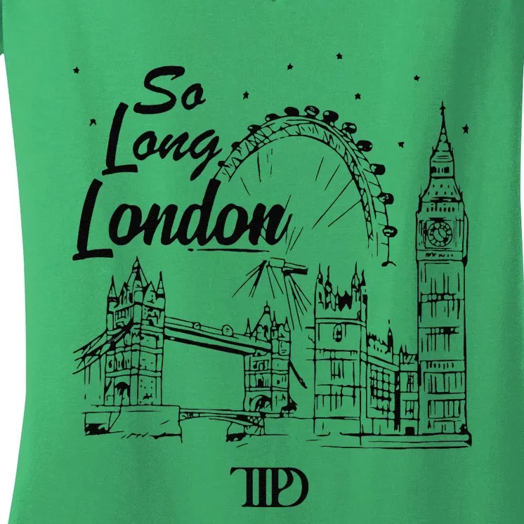 So Long London Women's V-Neck T-Shirt