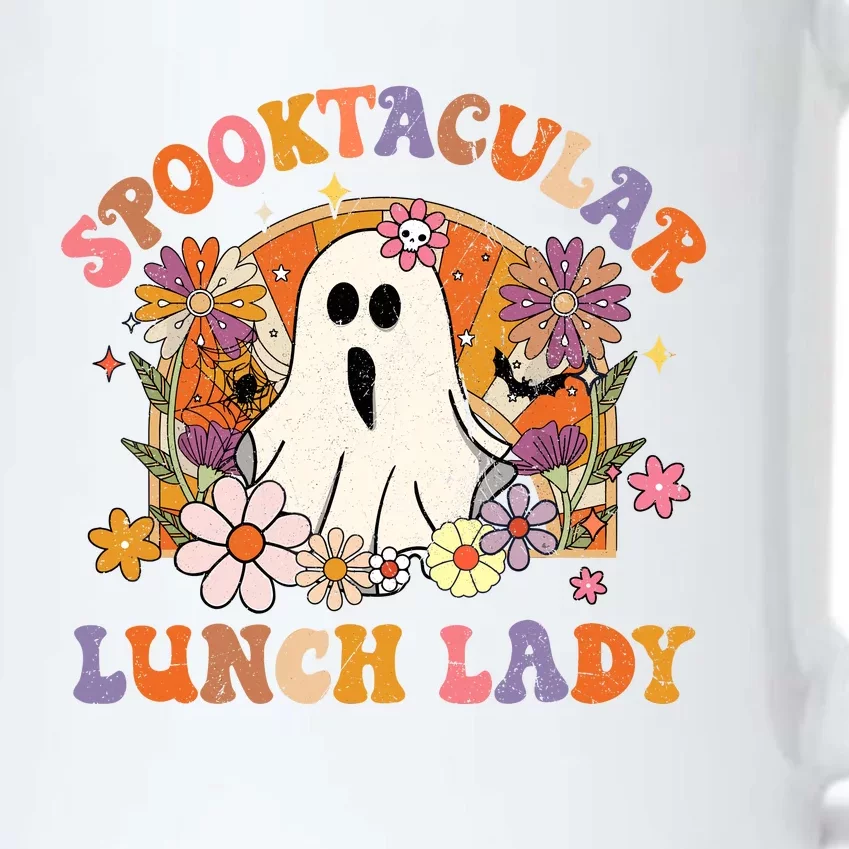 Spooktacular Lunch Lady Happy Halloween Spooky Matching Black Color Changing Mug