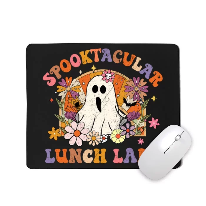 Spooktacular Lunch Lady Happy Halloween Spooky Matching Mousepad